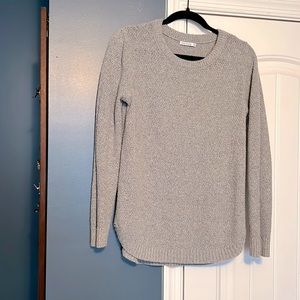 Pink Clover Woven Sweater